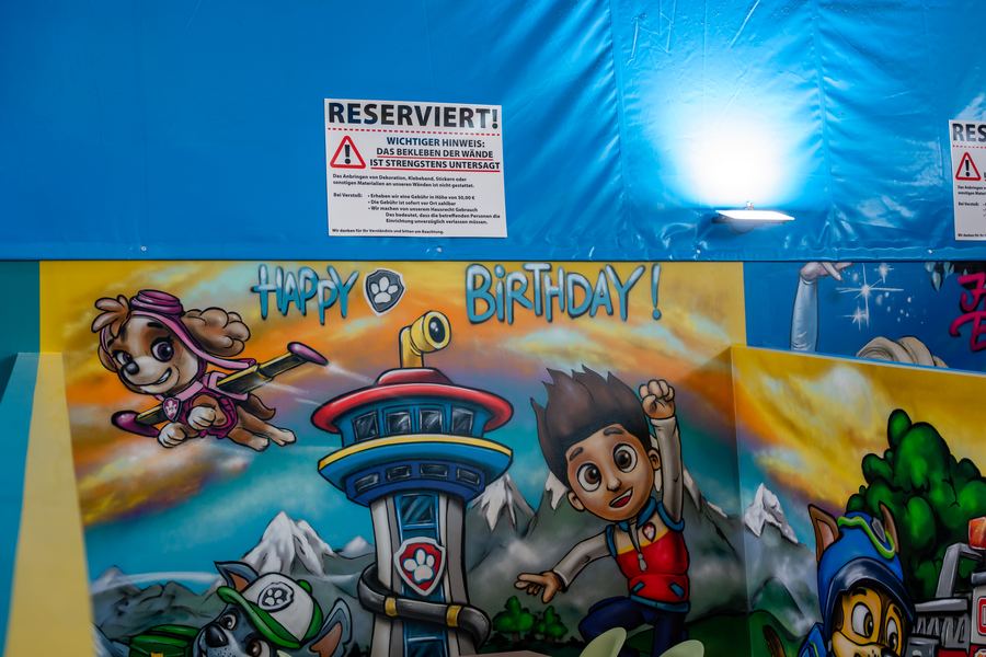 Themen-Box Retter-Box für Kindergeburtstage in der Kid's World Saarlouis