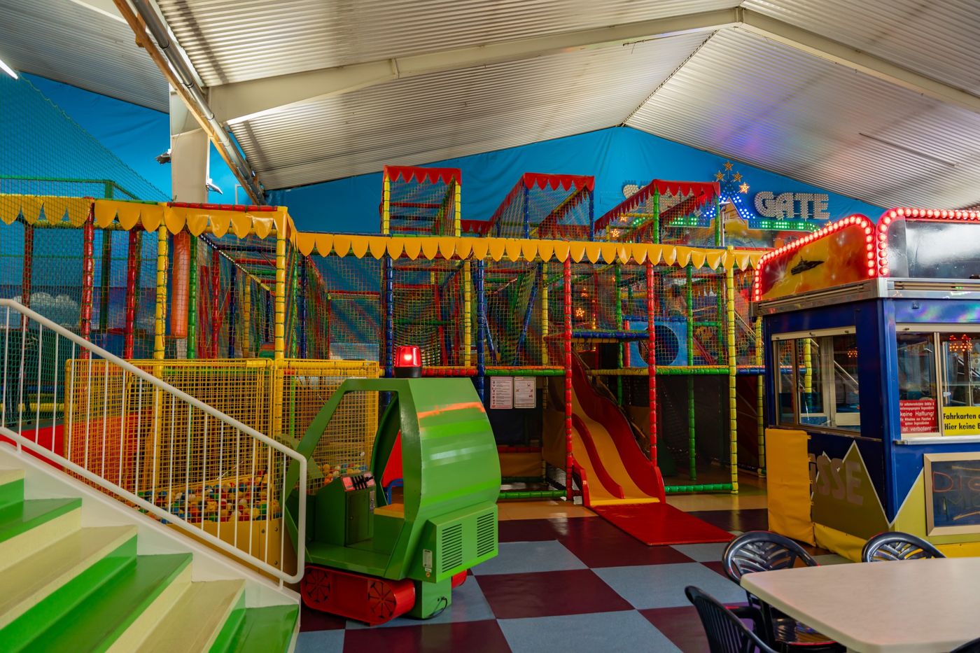 Kletterwelt in der Kid's World Saarlouis